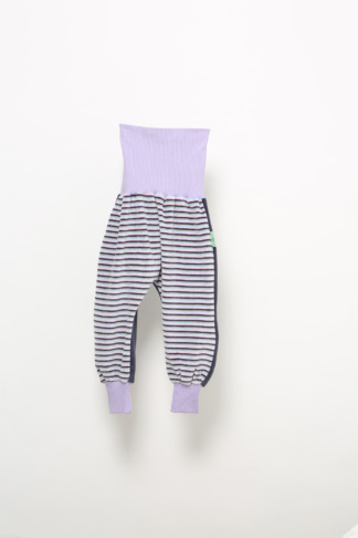 Hose aus Nicky, gestreift, blau