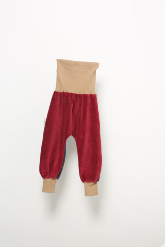 Hose aus Nicky, bordeaux, blau