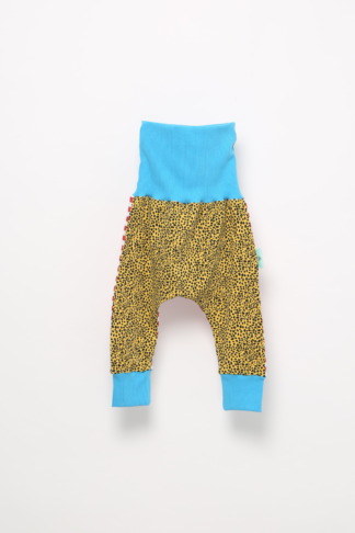 Pantalon jersey, guépard, rayures