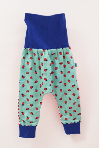Jersey-Hose, Marienkäfer, gestreift