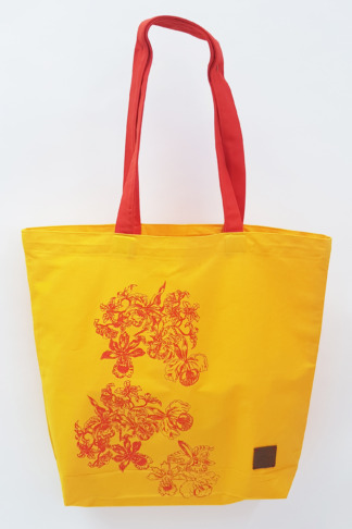 Shopper gelb, rot